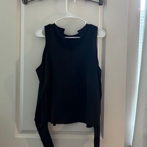 Black Sleeveless Top